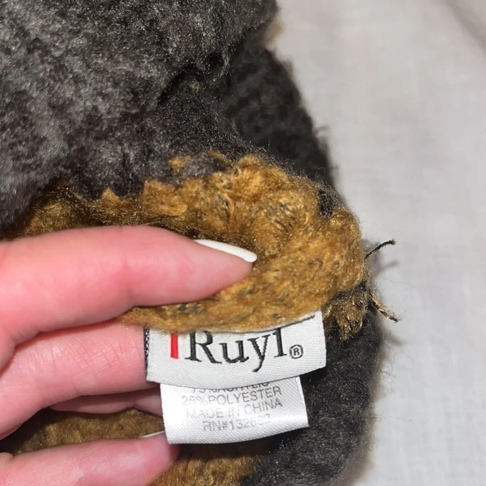 IRuyi beanie rust & brown/ one size
